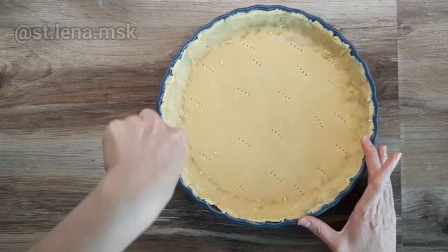 Рецепт киша с ветчиной и красным луком (французский открытый пирог) смотреть онлайн