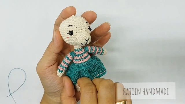 Mini Amigurumi Alpaca Girl Part 2 | Tutorial Merajut | Bagcharm смотреть онлайн