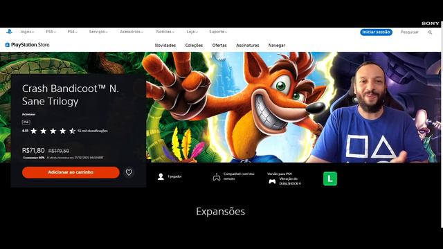 PROMOÇÃO DE FIM DE ANO LIBERADA NA PLAYSTATION STORE !!! смотреть онлайн