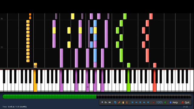 Gravity Falls на пианино. смотреть онлайн