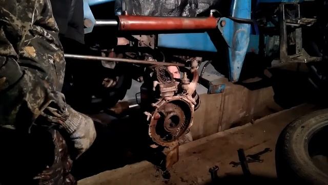 Ремонт бортовой на МТЗ 82. #1 Разборка смотреть онлайн