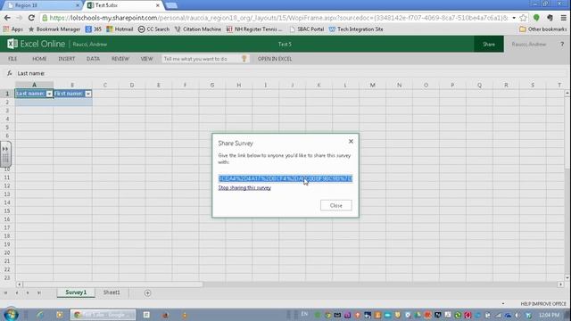 Office 365 Excel Survey Tutorial смотреть онлайн