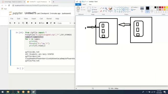 PYTHON Lecture 52| CSV File | Read data from csv file | zip and unzip file in python | directories смотреть онлайн