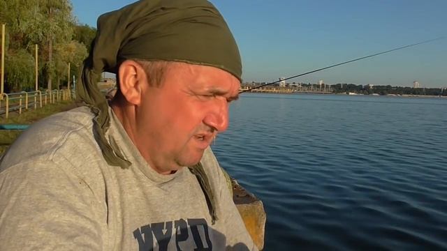 Верхний бьеф . Порт Ленина.Рыбалка на Рассвете .14июля 21г. Запорожье. смотреть онлайн