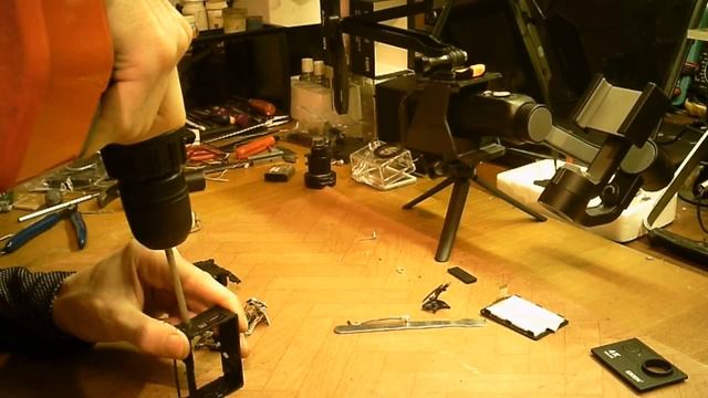 EKEN H9R Замена объектива Тест. смотреть онлайн