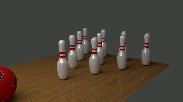 Bowling Ball and Pins with Physics смотреть онлайн