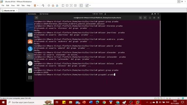 Práctica 8 Gestión de usuarios en Linux смотреть онлайн