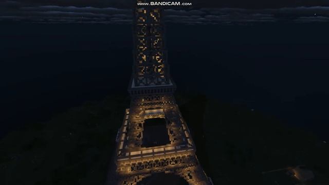 сама лучшая Эйфелева башня (майнкрафт 1.12.2 Париж) смотреть онлайн