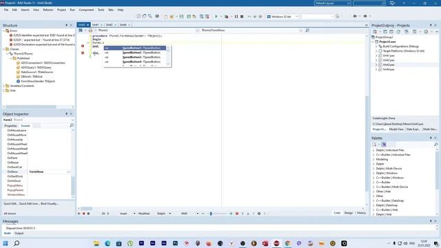 Создание меню в Rad Studio Delphi с нуля смотреть онлайн