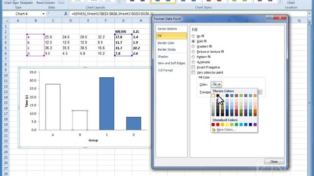 Making Publication-quality graphs in Excel смотреть онлайн
