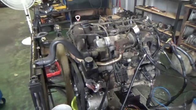 Проверка давления масла в двигателе 665925 12018874 D27DT 2.7л EURO III смотреть онлайн