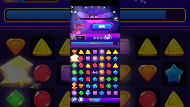 Прохождение Solo Challenge Score Rally Color Crush | Match Masters смотреть онлайн