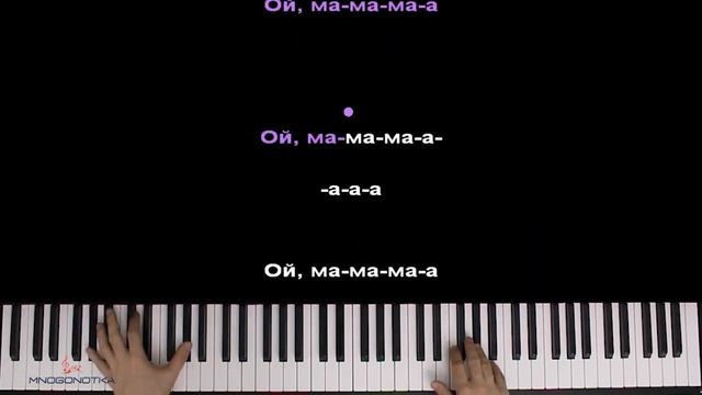 Karna.val - Ой, мама ● караоке | PIANO_KARAOKE ● ᴴᴰ + НОТЫ & MIDI
