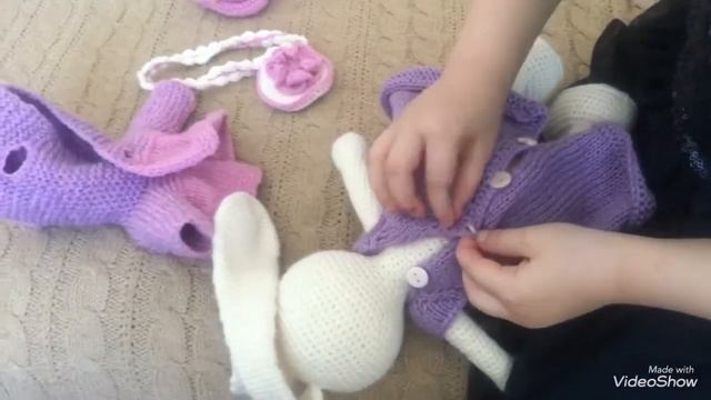 Принцесса и зайка. Заяц Тильда (комплект одежды) смотреть онлайн