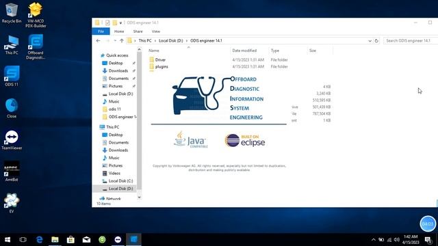 Install O DIS Engineer 14.1 + VNCI 6154A Guide- Eobdtool.co.uk смотреть онлайн