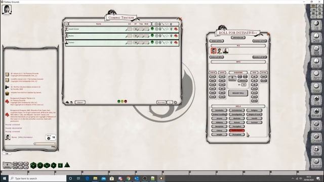 Roll for initiative addon extension tutorial part 1 - Fantasy Ground Unity 5e - PC roll function смотреть онлайн