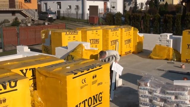 Будівництво будинку з газоблоків Ytong. Якісний польський газоблок Ютонг смотреть онлайн