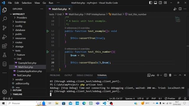 PHP Code Testing in Laravel: Creating Basic Unit Tests смотреть онлайн