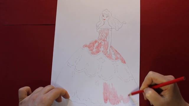 Аврора Спящая красавица принцесса Простые рисунки принцесс девушек для срисовки Sketches of princes смотреть онлайн