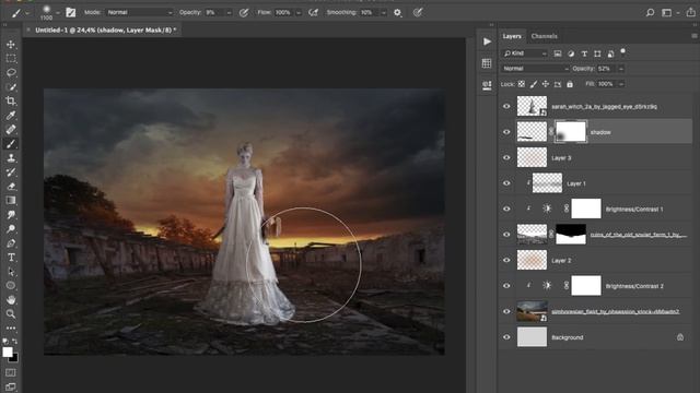 Photoshop Manipulation Tutorial - How To Create Horror Poster - Doll Killer