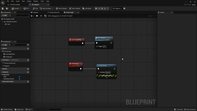 Apprendre le Blueprint - Épisode 6 : Les custom events (Unreal Engine 5) смотреть онлайн