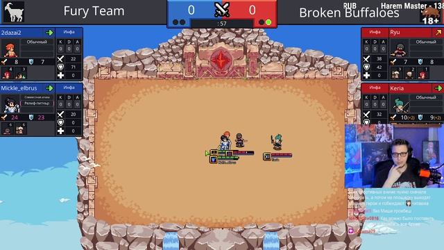 Teamfight Manager ~ 2dxram играет смотреть онлайн