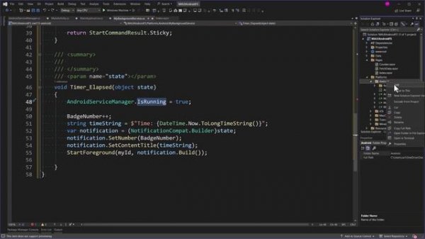 MAUI Android Background Services: The .NET Show with Carl Franklin Ep. 46