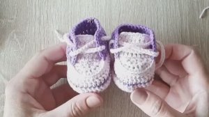 Вязание крючком - Ботиночки для вязаных игрушек.