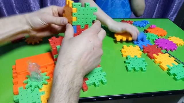 Конструктор Билдинг блок, Building Blocks , Funny Bricks
