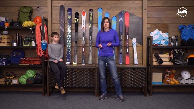 Как выбрать детские горные лыжи смотреть онлайн