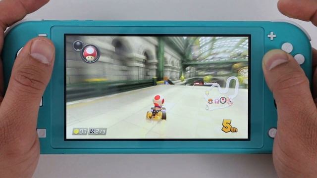 Mario Kart 8 Deluxe Online Races | Nintendo Switch Lite Gameplay смотреть онлайн