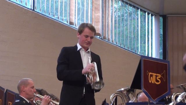Cornet Solo - SILVER THREADS (Twitchin) Soloist Samuel Davies смотреть онлайн