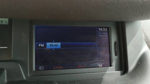 Перенос радио на экран навигации Renault Scenic 3 (дорестайл)