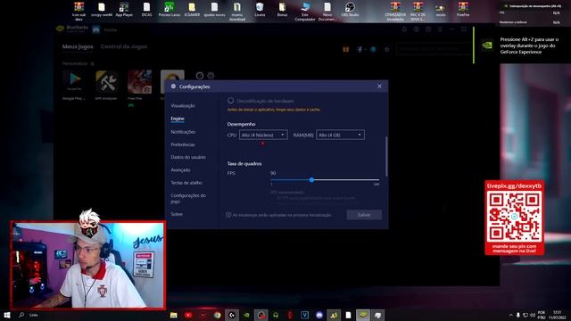 COMO TIRAR O LAG DO EMULADOR!! AUMENTE A MEMORIA DO BLUESTACKS/MSI FAZENDO ISSO!! ? смотреть онлайн