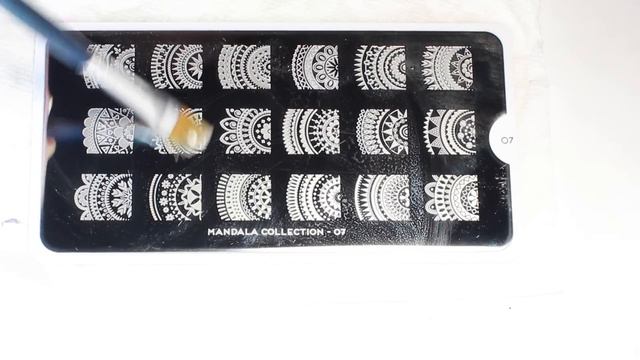 Mandala Nail Stamping ｜ MoYou London