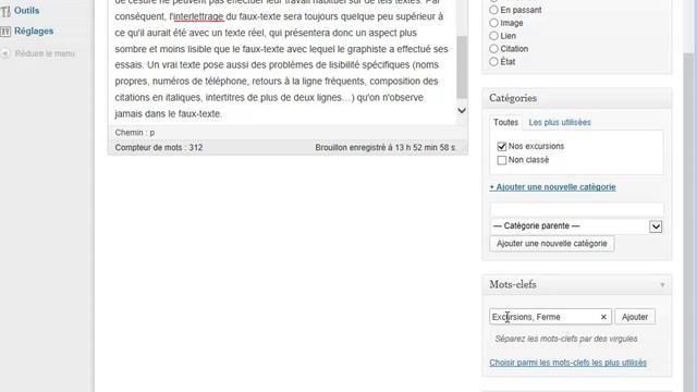 Premiers pas dans l'administration de Wordpress смотреть онлайн