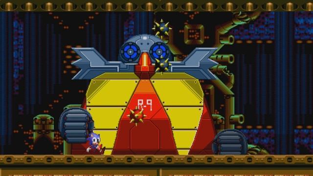 Unused Sonic Cd's Final Boss battle : sprite animation смотреть онлайн