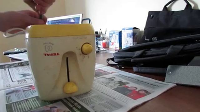 #Как почистить ТОСТЕР  Tefal