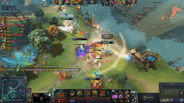 Dota2 - 4 Zoomers vs The Cut - Game 1 - ESL One DPC NA Spring смотреть онлайн