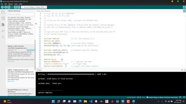 Display Picture using TFT Display and Arduino Mega | MCUFRIEND Library смотреть онлайн