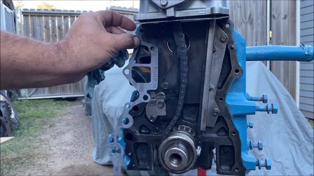 Datsun 280z engine assembly L28 head and timing cover смотреть онлайн