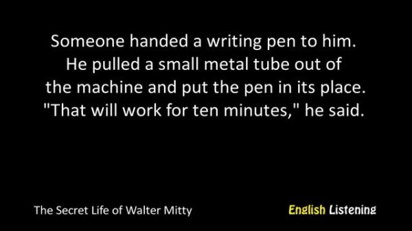 The Secret Life of Walter Mitty by James Thurber - B1 - English Listening