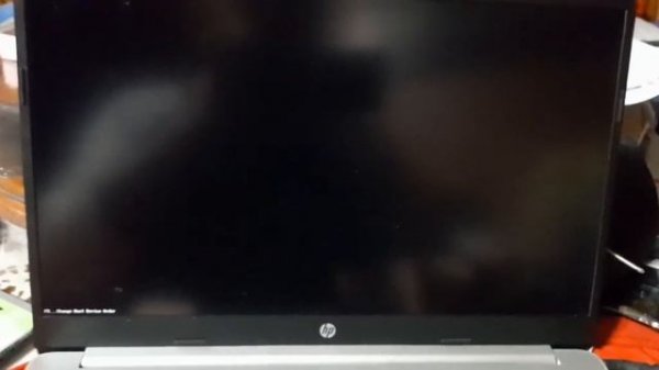 HP Error: Selected boot image did not Authenticate