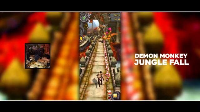 Temple Run 2 All Maps DEMON MONKEY Chasing смотреть онлайн