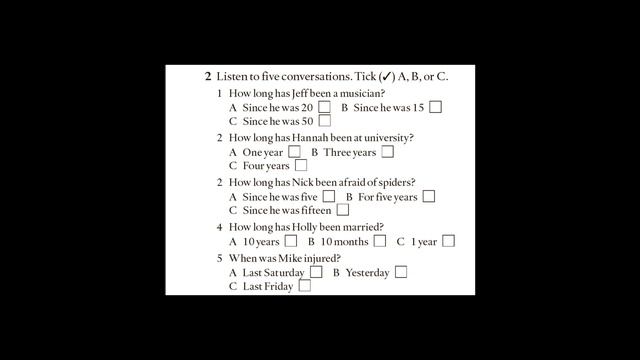 Conversation about phobias (Present Perfect) смотреть онлайн