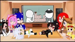 Реакция Соника и его друзей на X2DED