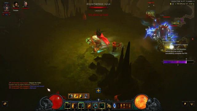 Diablo Season 27 11 Minutes GR 121 Para 790 HOTA Barb!!!!!Solo Play Only смотреть онлайн