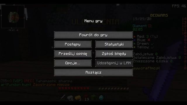 играю в bed wars в майнкрафт на сервере ломаем кровати и головы смотреть онлайн