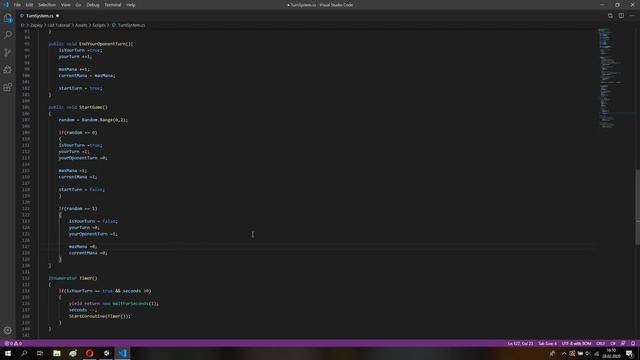 Unity Card Game: Enemy Mana C# #28 смотреть онлайн