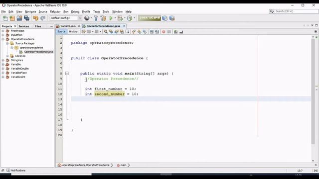 Variable & Operator Precedence смотреть онлайн